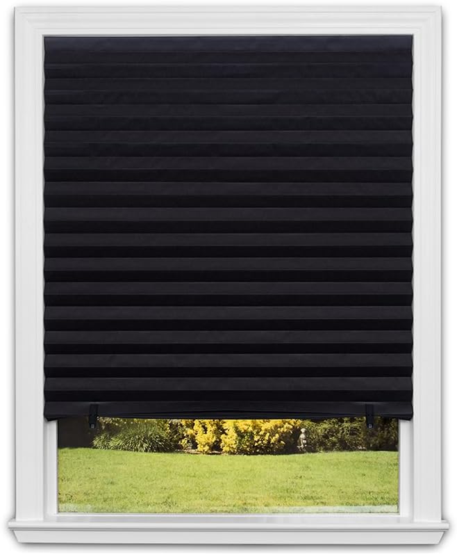 Redi Shade Original Blackout Pleated Paper Shade, 6-Pack