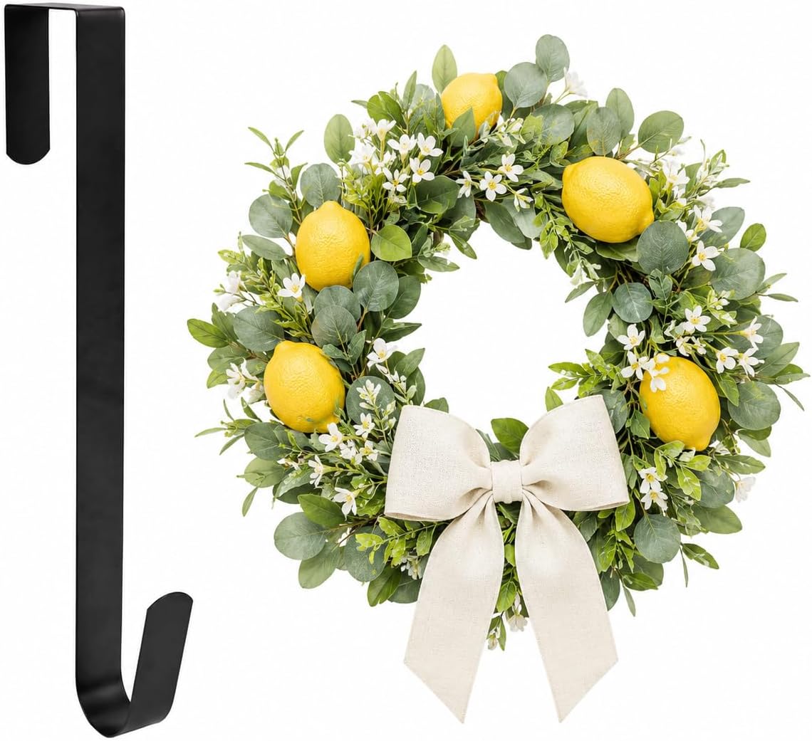 Sattiyrch Over-the-Door Wreath Hanger
