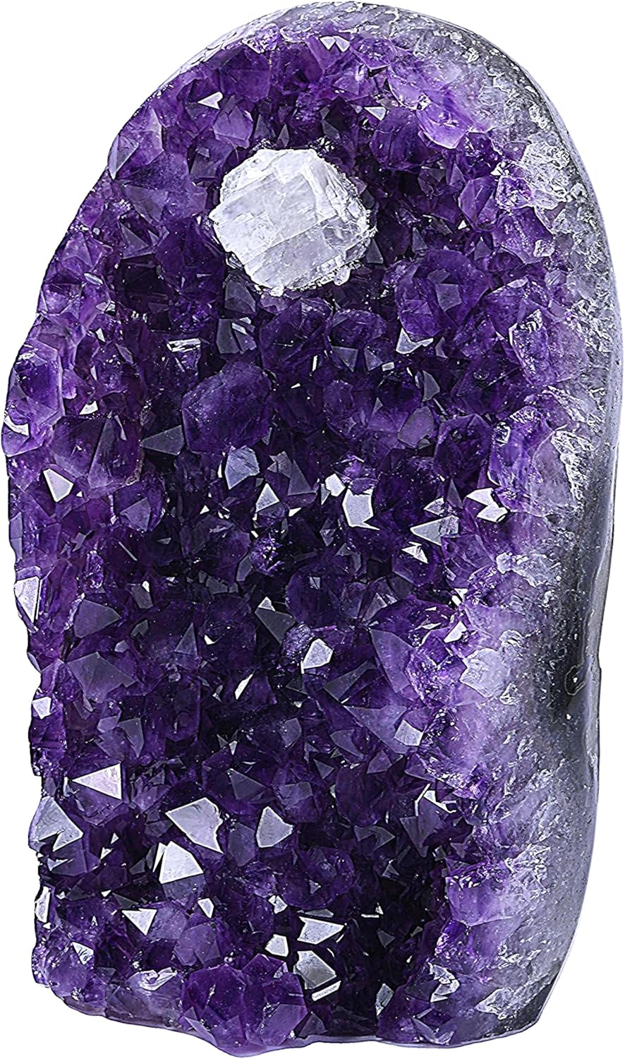 Premium Uruguayan amethyst geode crystal cluster