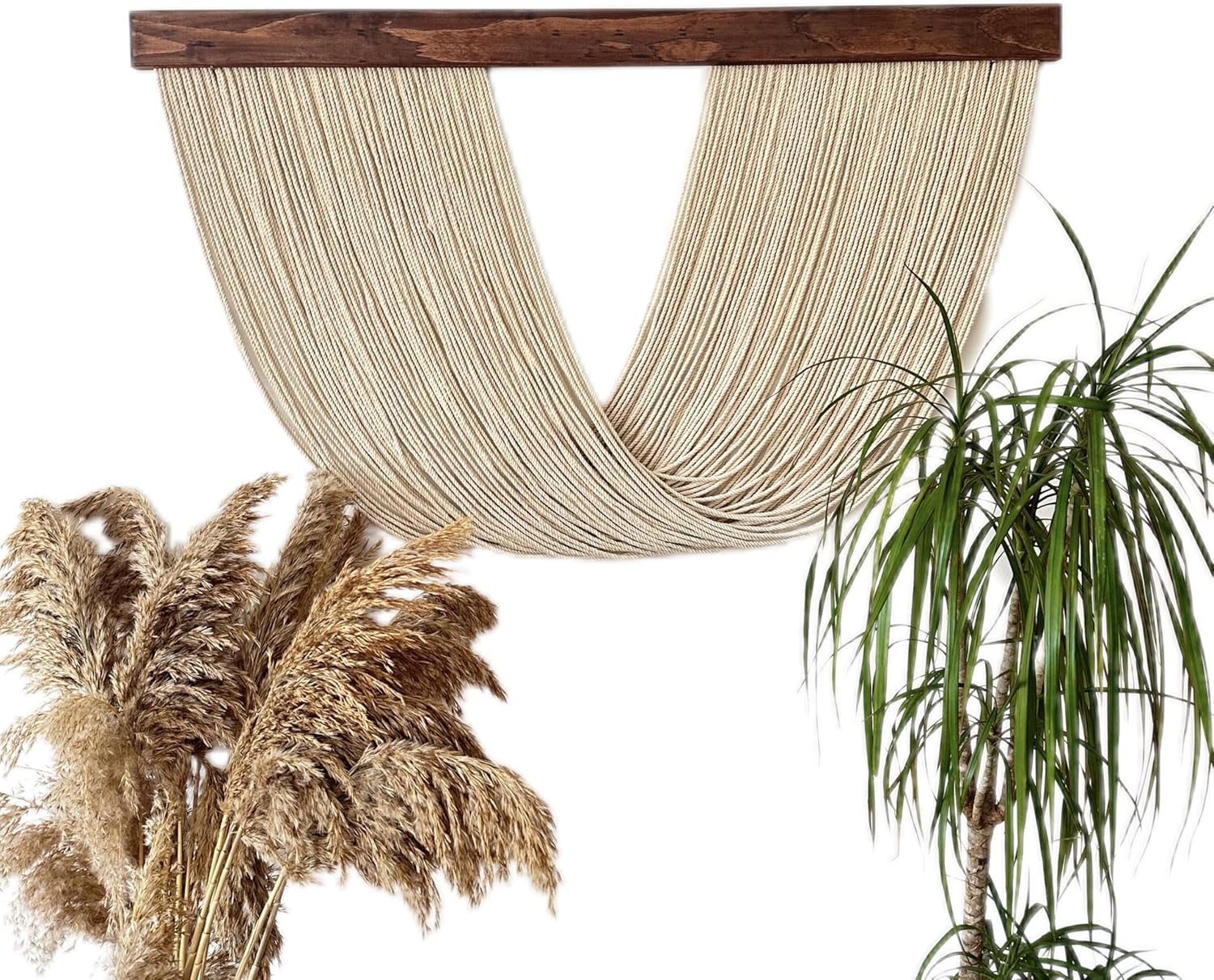 Handmade XL Macrame Headboard Wall Hanging