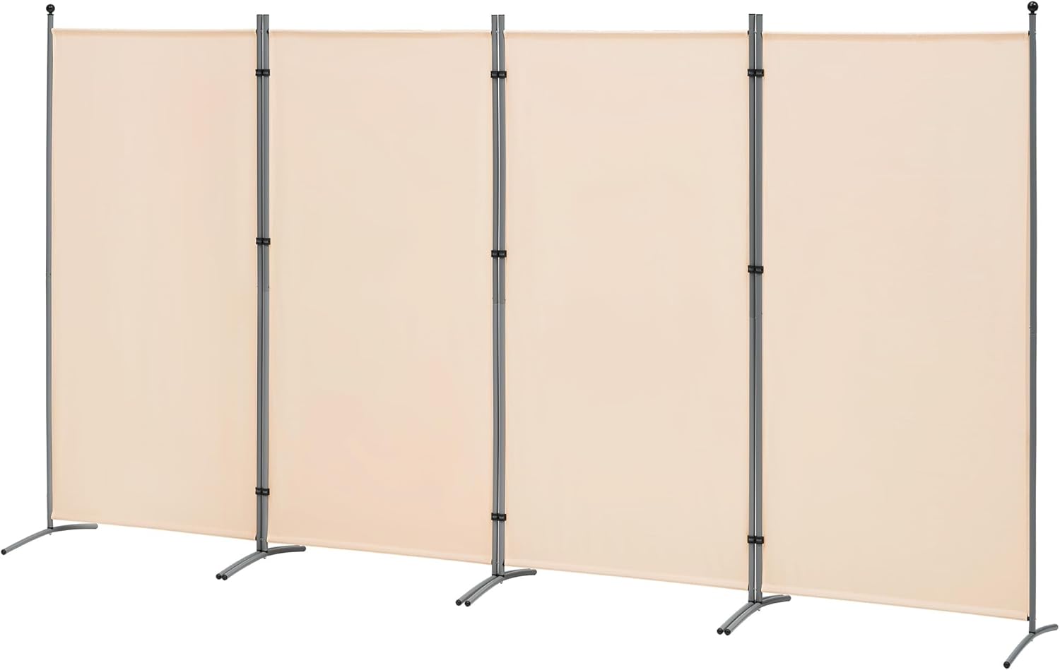 Spurgehom 4-Panel Freestanding Folding Screen (136 in wide)