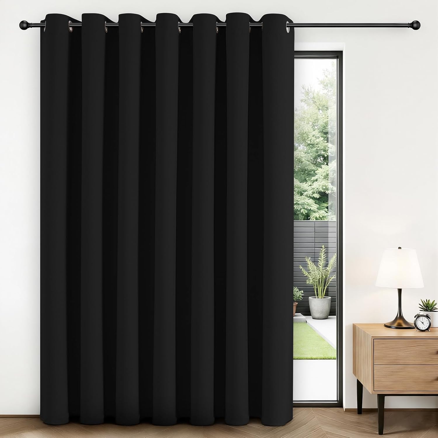 Joydeco Extra-Wide Blackout Divider, 108-inch Drop