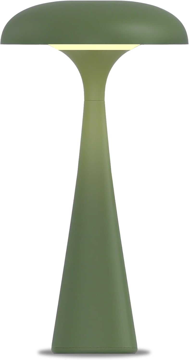 CryzhalinX Green Cordless Mushroom Lamp