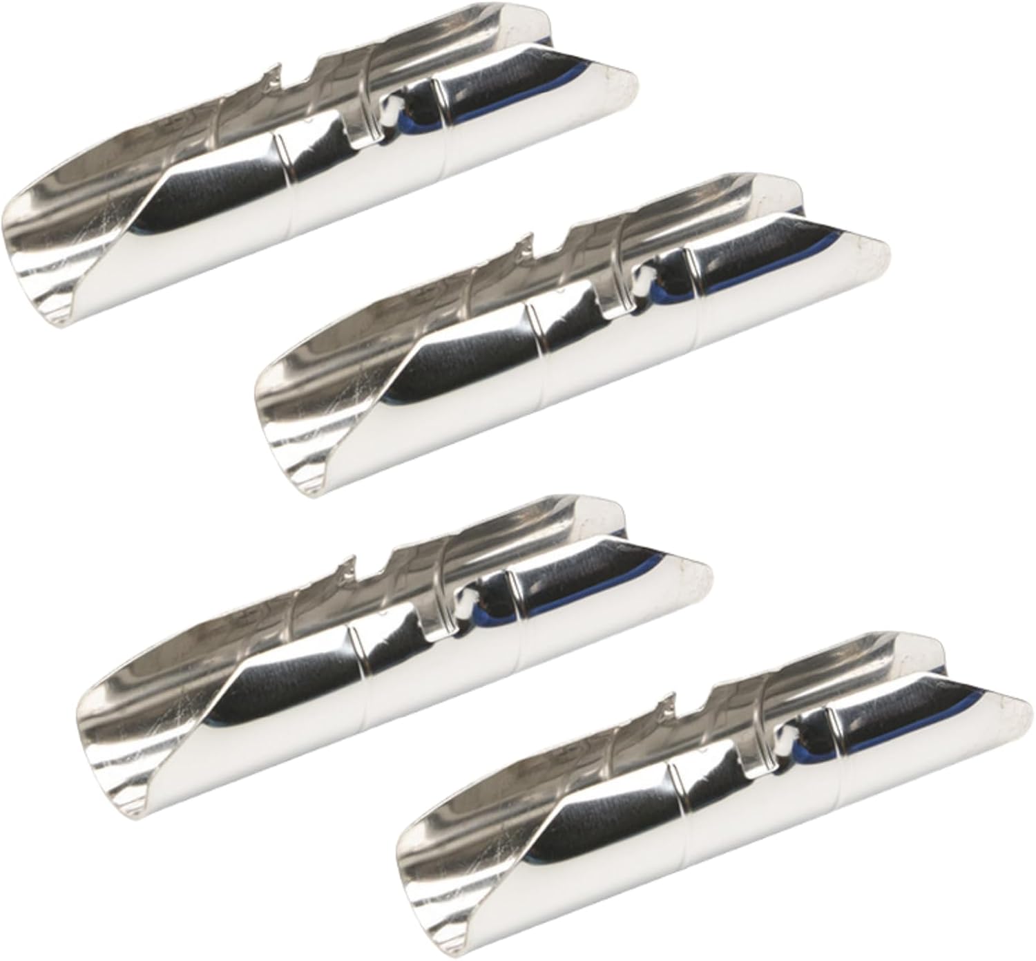 Suwzuqn Stainless Curtain Rod Connectors (4 pcs)