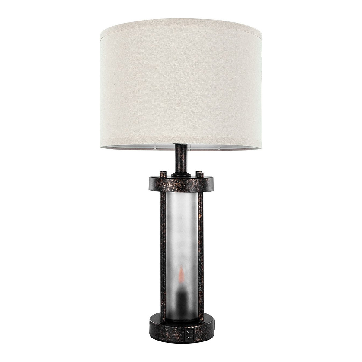 Table Lamps Set Of 2 Farmhouse Bedside Nightstand Lamps, Bedroom Furniture