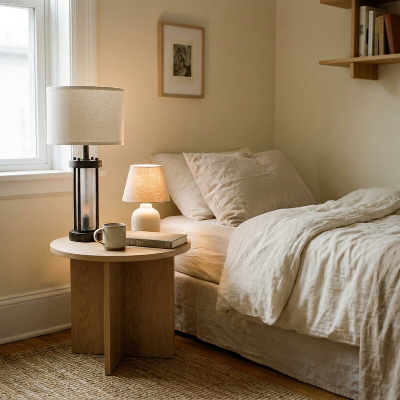 Table Lamps Set Of 2 Farmhouse Bedside Nightstand Lamps