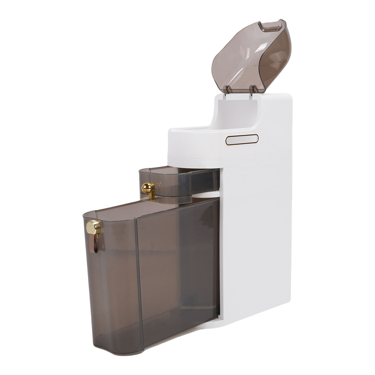 Bathroom Storage Cabinet PP PC Narrow Slim Organizer Small, Bathroom