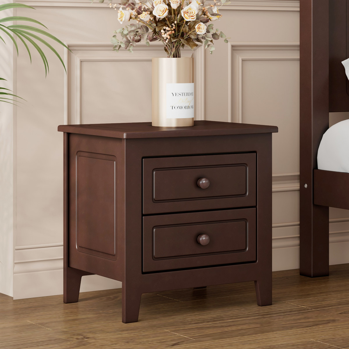 2-Drawer Nightstand, Bedroom Furniture