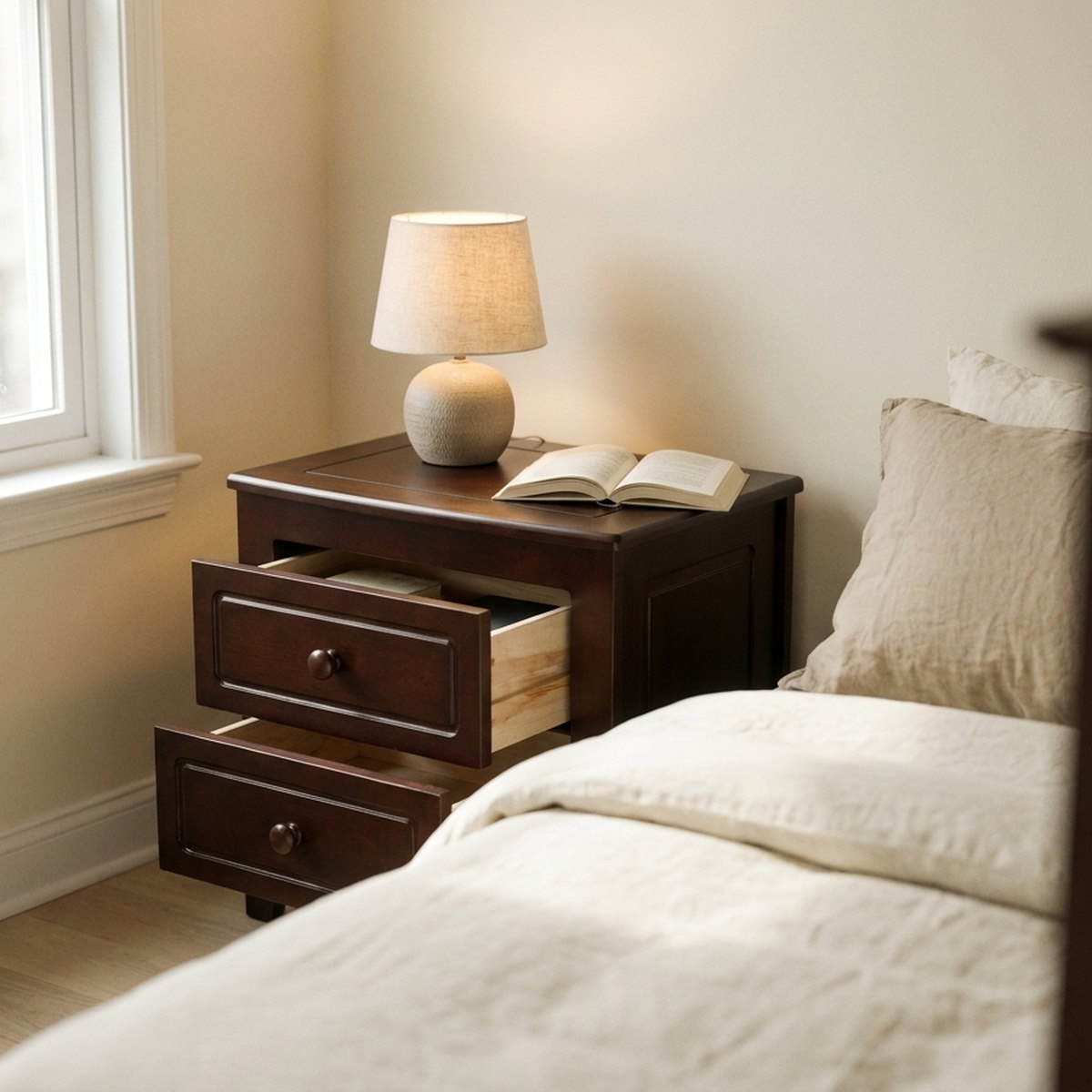 2-Drawer Nightstand