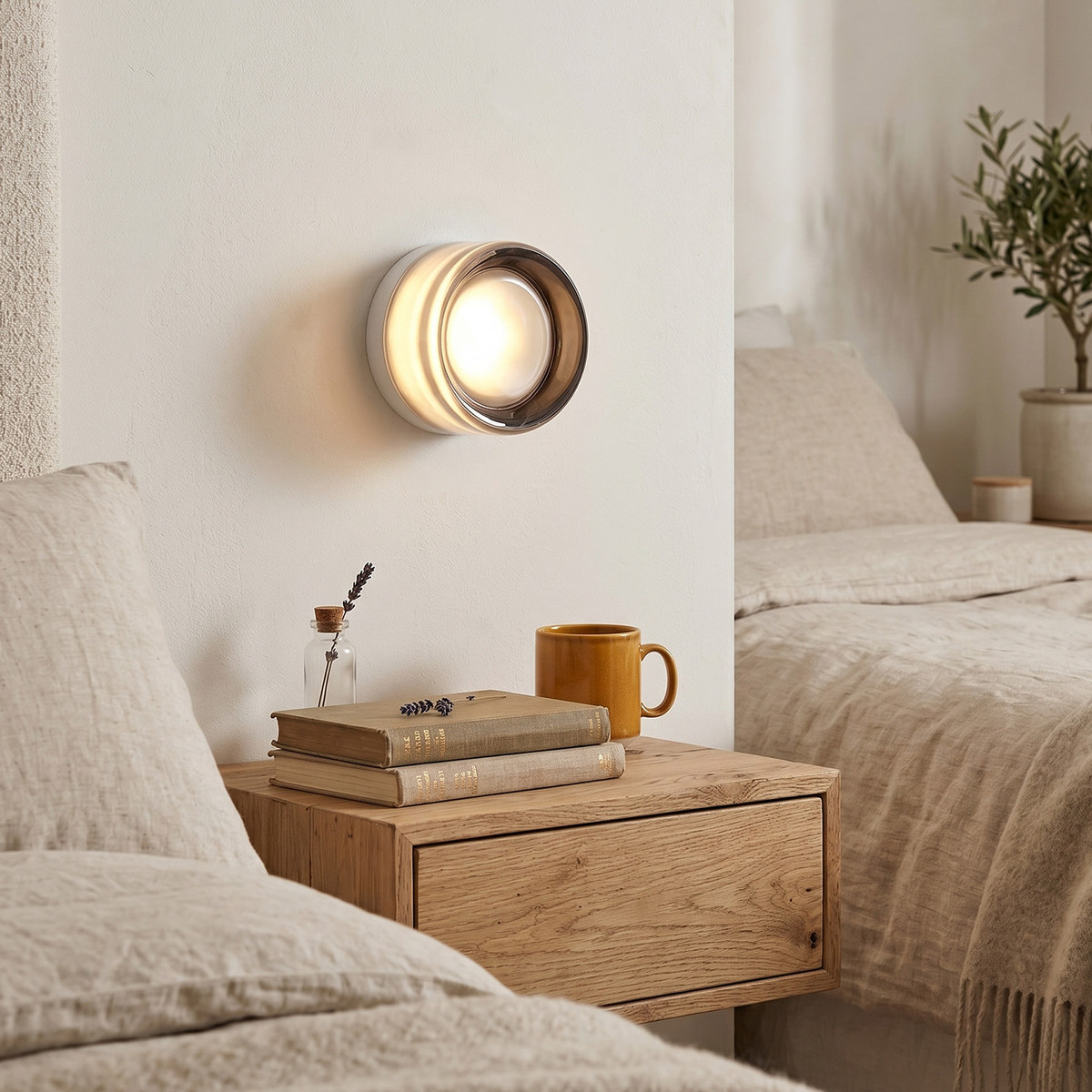 Minimalist Round Wall Light Modern Simple Design, Lighting