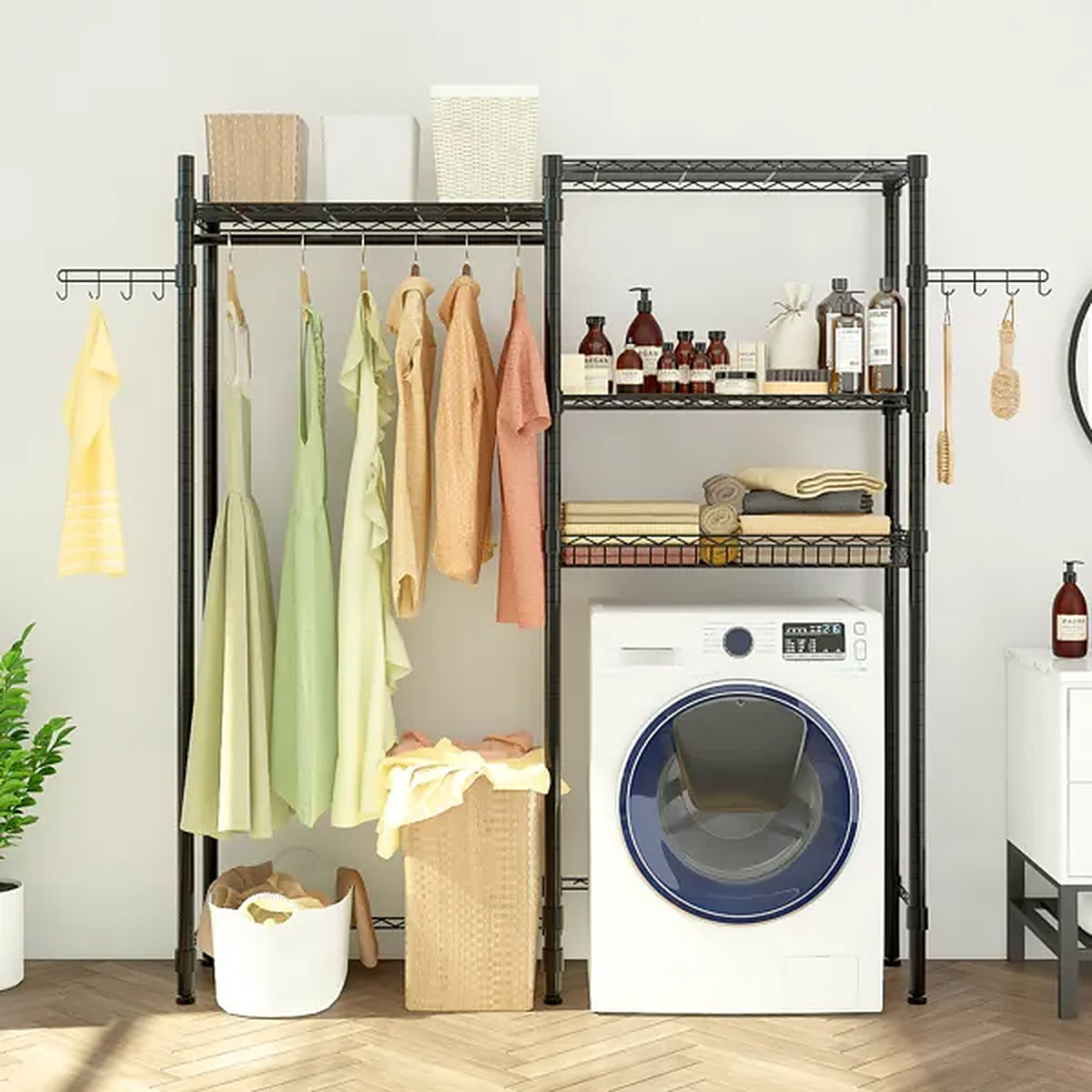 The Washer and Dryer Storage Shelf, Storage & Organization
