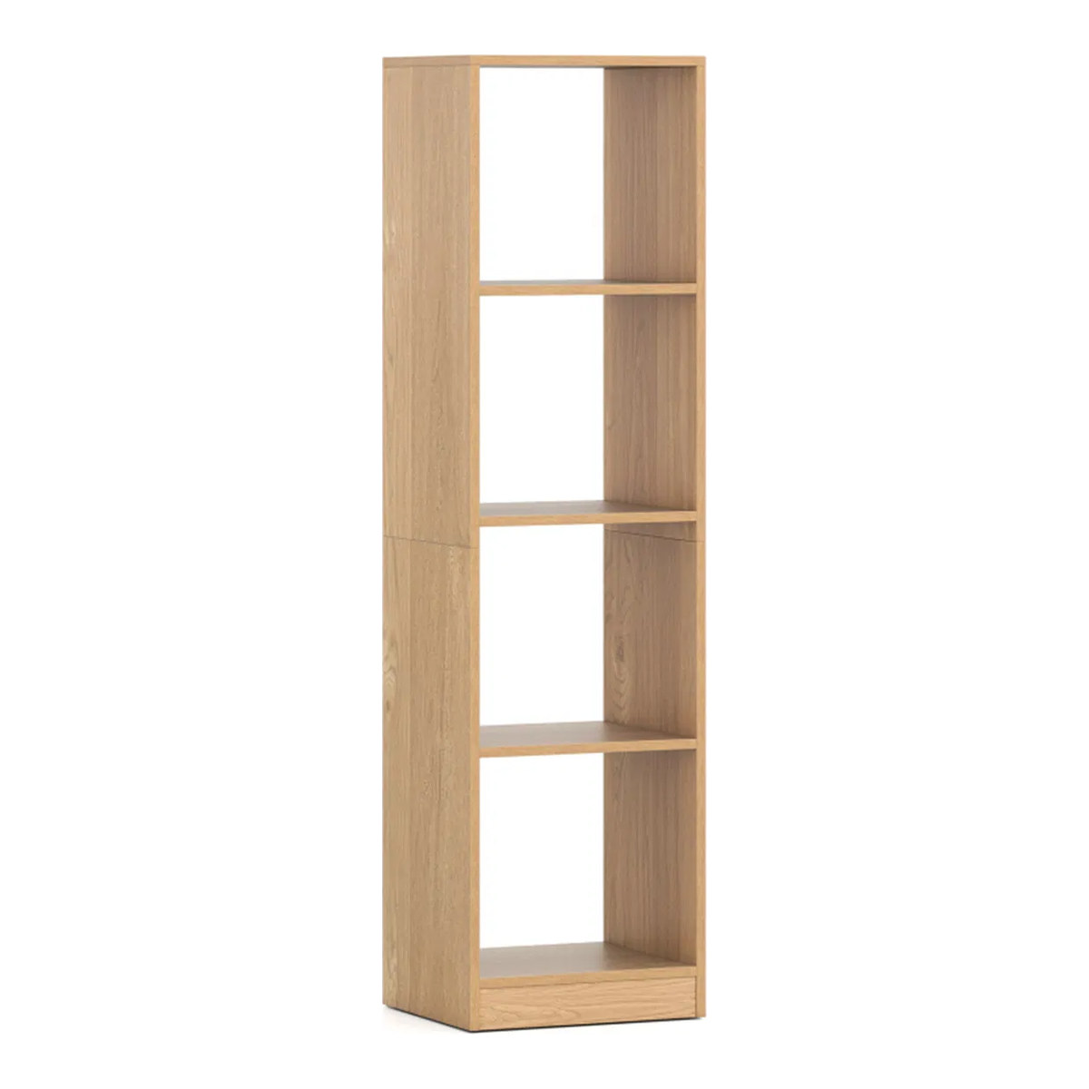 Space-Saving Narrow 5-Tier Bookcase, Shelving